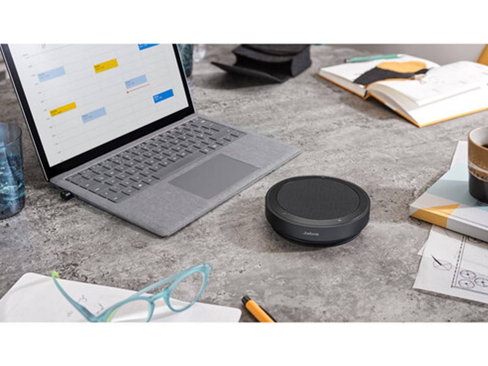 Jabra Speak2 75 MS-Certified Professional Speakerphone - Dark Grey with USB-A Adapter