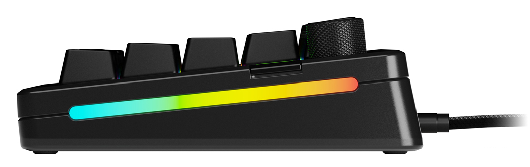 Glorious GMMK 3 PRO 65 RGB Black Prebuilt Mechanical Keyboard, Fox SW