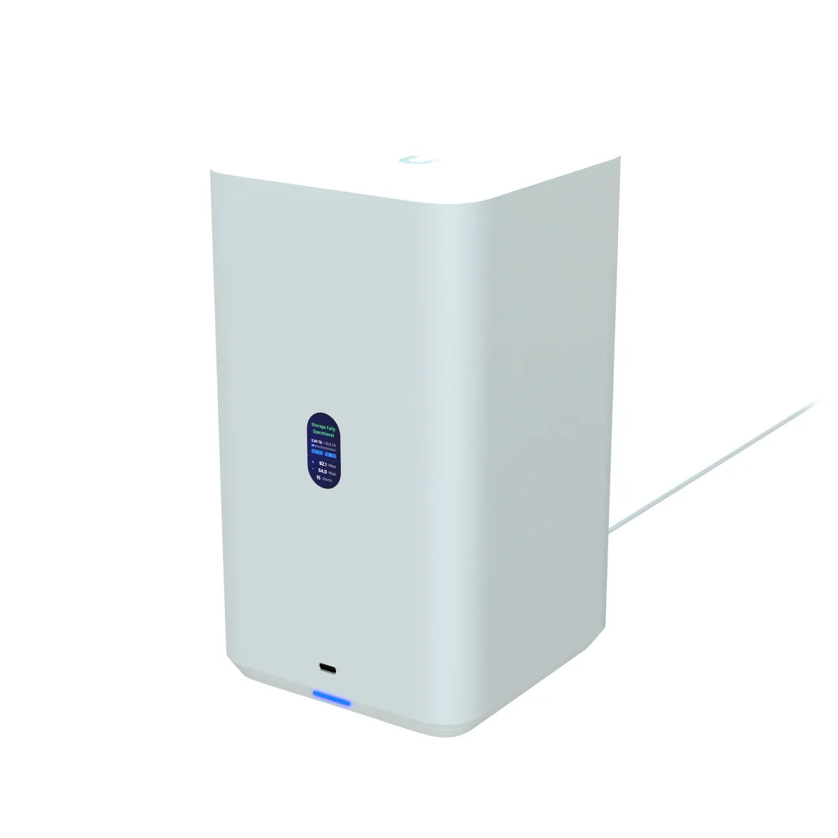 Ubiquiti UNAS Quad-Core ARM Cortex-A55 4GB (2) 3.5 HDD Bays UniFi NAS - White product details