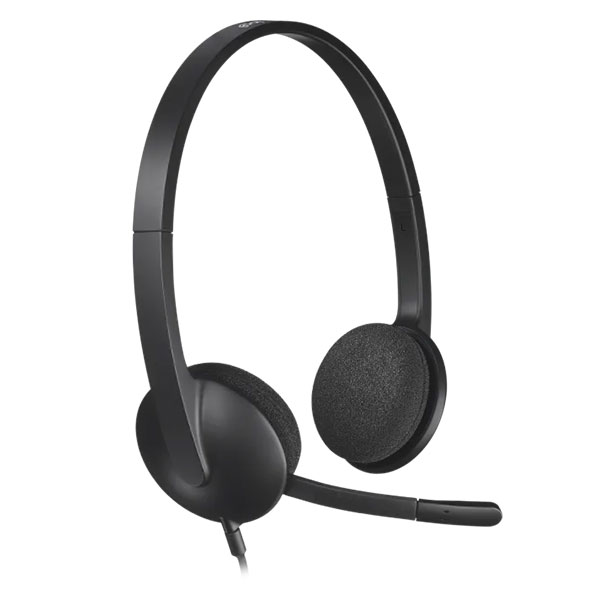 Logitech USB Headset H340 - Black product details