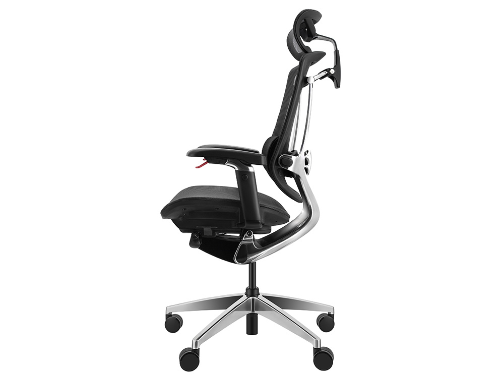 GTChair Marrit X PRO 5D Winegalss Shape Mesh Office Chair - Black