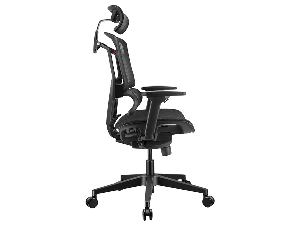 GTChair Open M Mesh Ergonomic Office Chair - Black