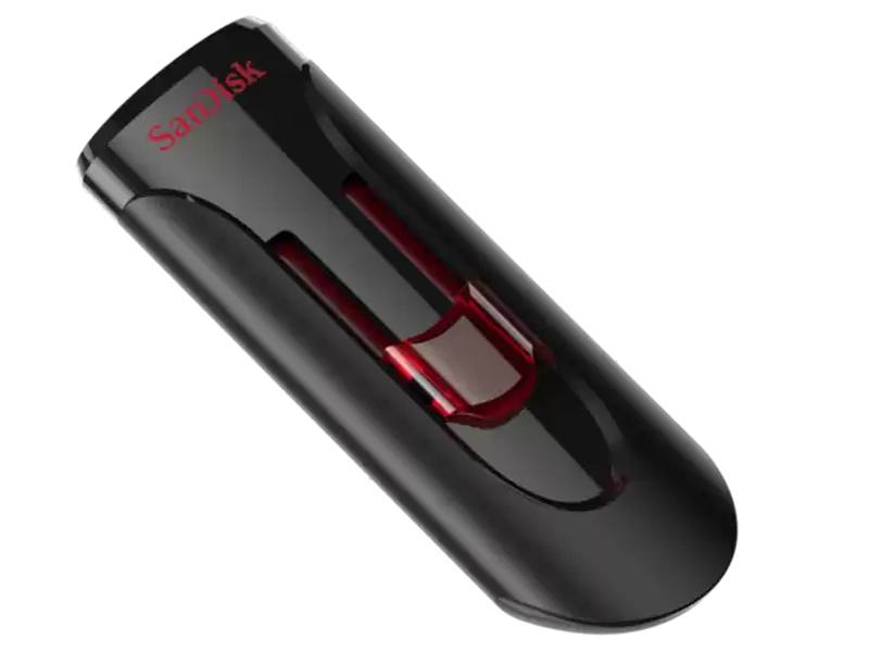 Sandisk Cruzer Glide USB 3.0 32GB Flash Drive - Black