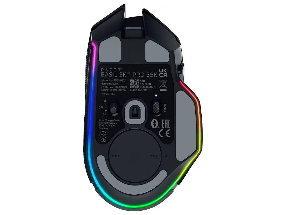 Razer Basilisk V3 Pro 35K Wireless Ergonomic 35000 DPI RGB Gaming Mouse