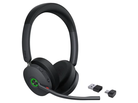 Yealink BH74 Bluetooth Stereo MS-Certified Wireless Headset with USB C/A Dongle