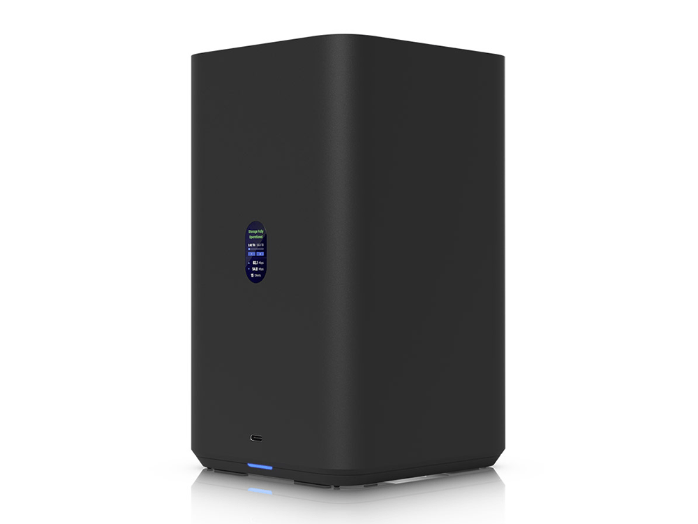 Ubiquiti UNAS 2 Quad-Core ARM Cortex-A55 4 GB 3.5 HDD Bays UniFi NAS - Black