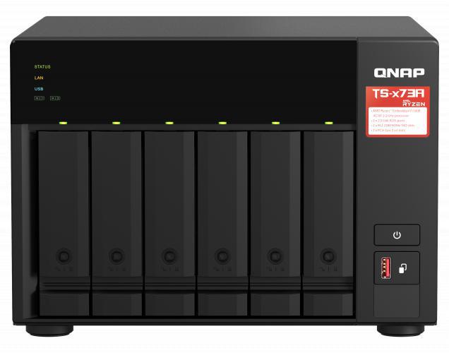 QNAP TS-673A-8G Tower 6 Bay NAS, Ryzen 8GB