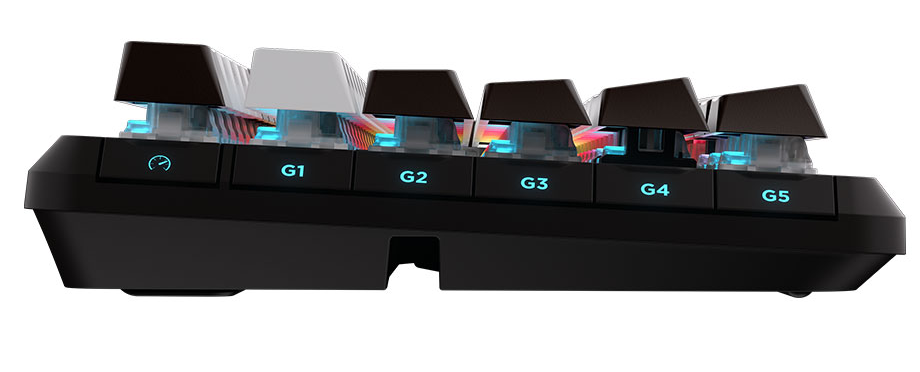 Corsair VANGUARD 96 Dual Tone RGB Mechanical Keyboard, Corsair MLX Pulse Switch