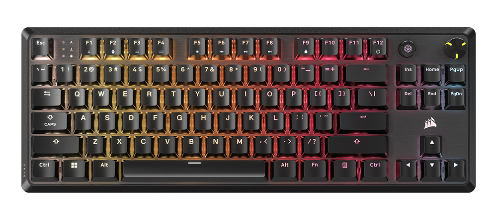 Corsair K70 CORE TKL RGB Mechanical Keyboard, MLX Red V2 SW