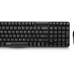 Rapoo X1800S Wireless Keyboard and Mouse Combo - Black