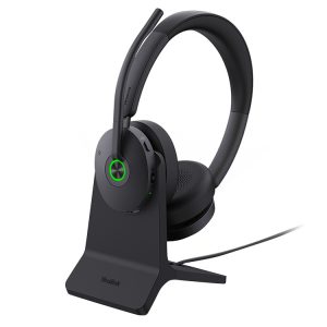 Yealink BH74 Bluetooth Stereo MS-Certified Wireless Headset with Stand and USB C/A Dongle