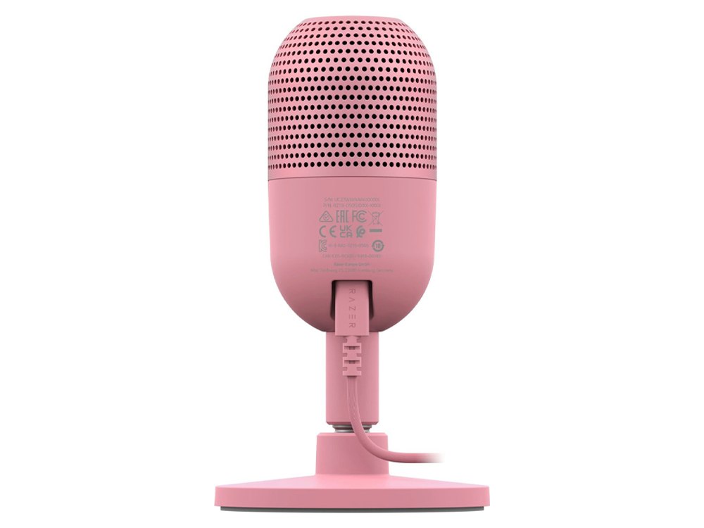 Razer Seiren V3 Mini Ultra-Compact USB Microphone with Tap-to-Mute - Quartz (FRML Packaging)