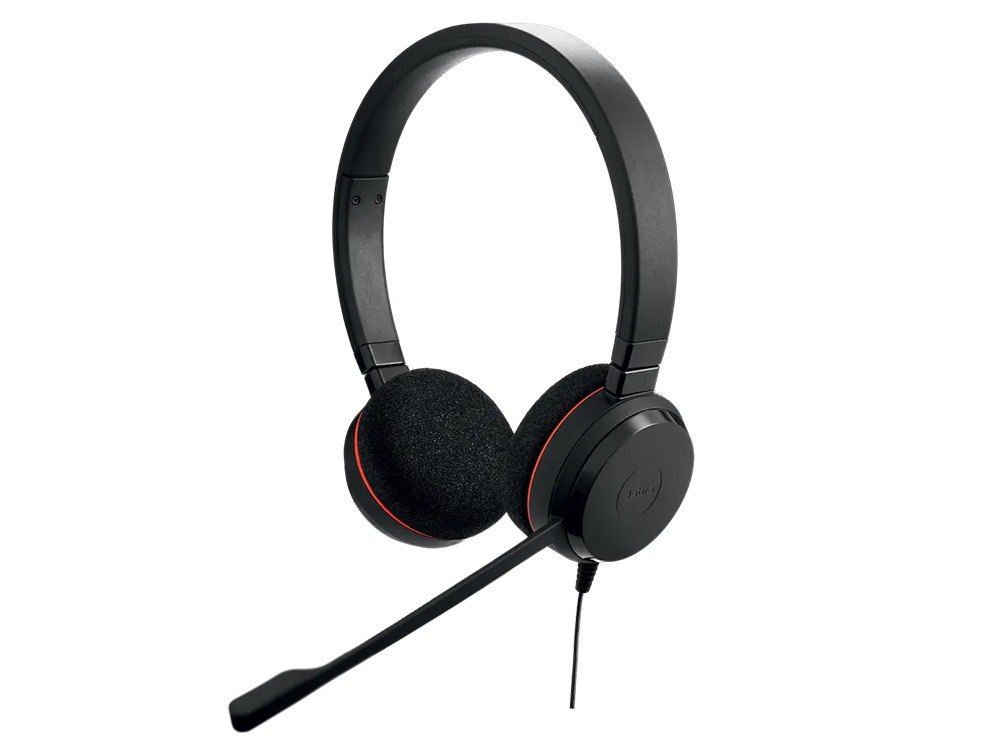 Jabra Evolve 30 II Stereo UC Headset 3.5mm with USB-C/A Wired Headset
