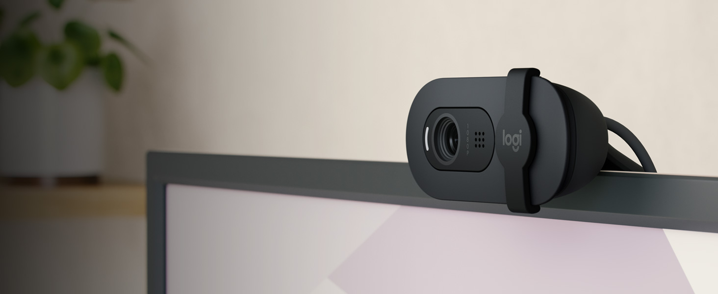 Logitech Brio 100 Full HD 1080p Webcam - Graphite product details