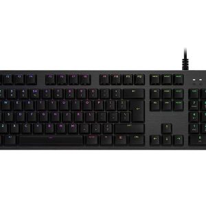 Logitech G512 Carbon Lightsync RGB Mechanical Gaming Keyboard - Tactile GX Brown