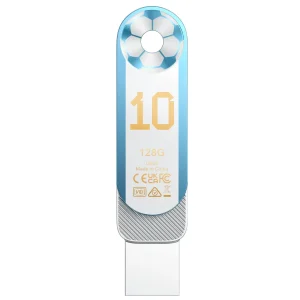Lexar JumpDrive D500 128GB USB 3.2 Gen 1 Type-C Dual Flash Drive - AFA Edition