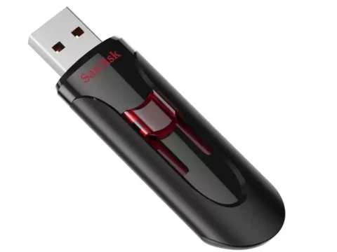 Sandisk Cruzer Glide USB 3.0 256GB Flash Drive - Black