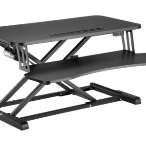 Brateck DWS15-01E Electric X-Lift Desk Converter 800x400mm 20kg Black