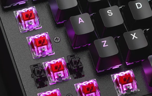 Corsair K65 PLUS RGB Wireless Mechanical Gaming Keyboard, Red SW
