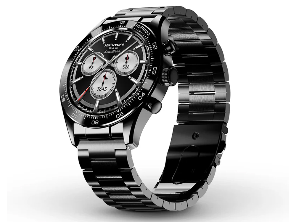 Hifuture GO PRO2 1.32" AMOLED Smart Watch - Black