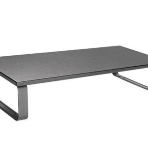 Brateck Timber Desktop Monitor Stand - Black