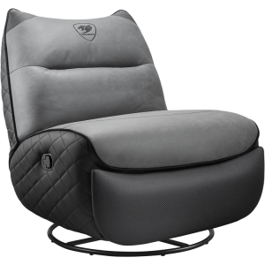 Cougar Overlord Neo Trimotion Reclining Gaming Sofa - Black/Grey