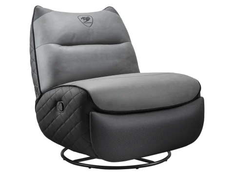 Cougar Overlord Neo Trimotion Reclining Gaming Sofa - Black/Grey