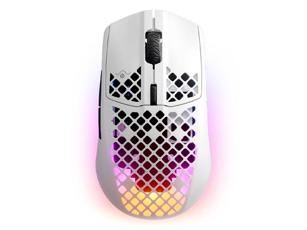SteelSeries Aerox 3 Wireless Ultra Lightweight Mouse 2022 - Snow