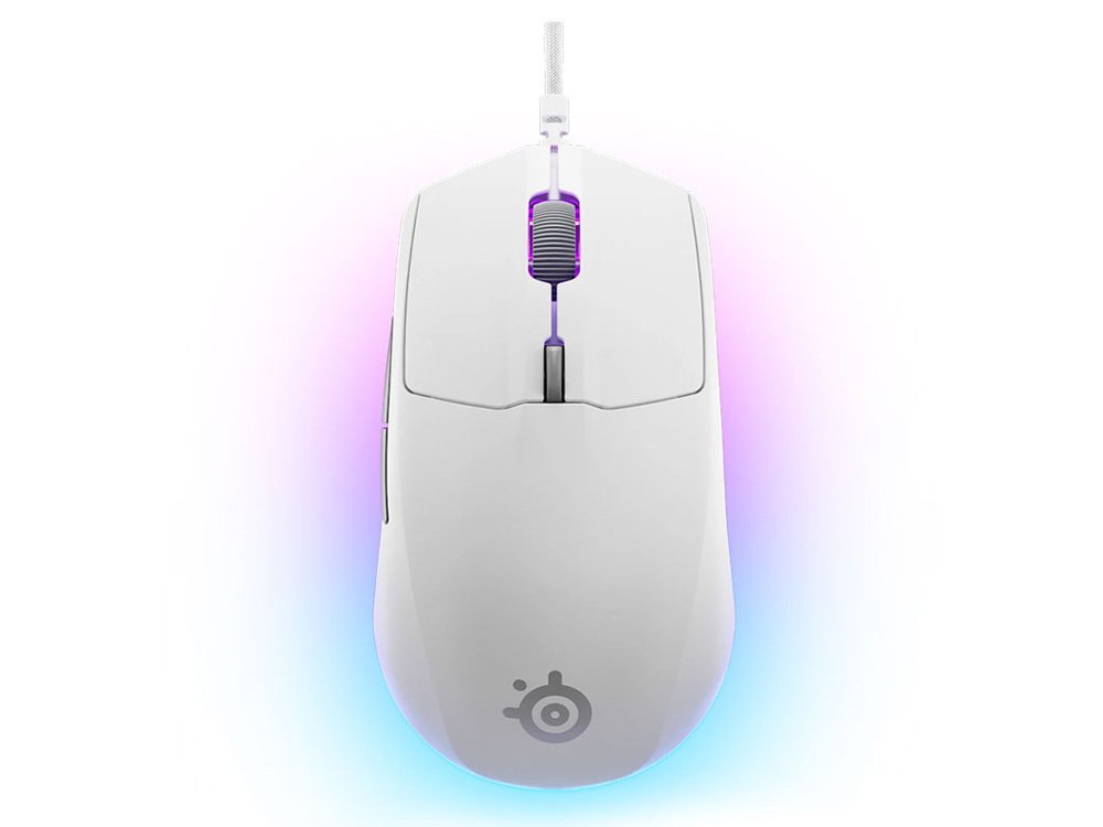 SteelSeries Rival 3 Gen 2 Wired Gaming Mouse - White