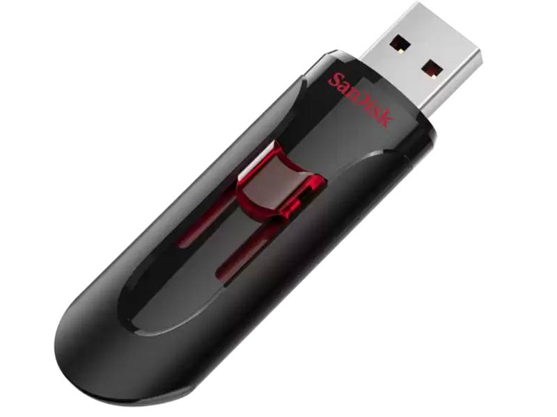 Sandisk Cruzer Glide USB 3.0 32GB Flash Drive - Black