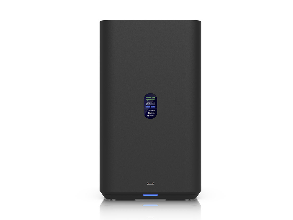 Ubiquiti UNAS 2 Quad-Core ARM Cortex-A55 4 GB 3.5 HDD Bays UniFi NAS - Black