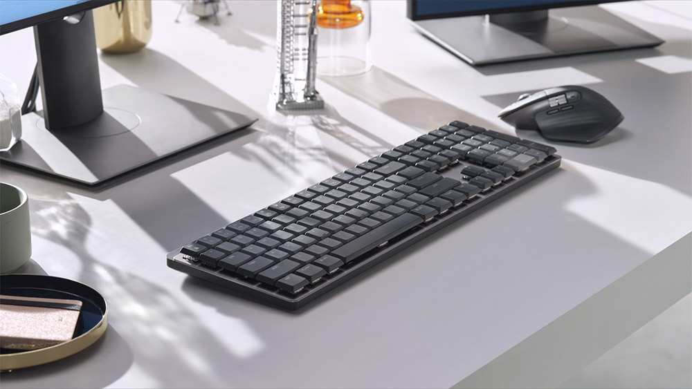 Logitech MX Mechanical Wireless Keyboard - Tactile Quiet product details