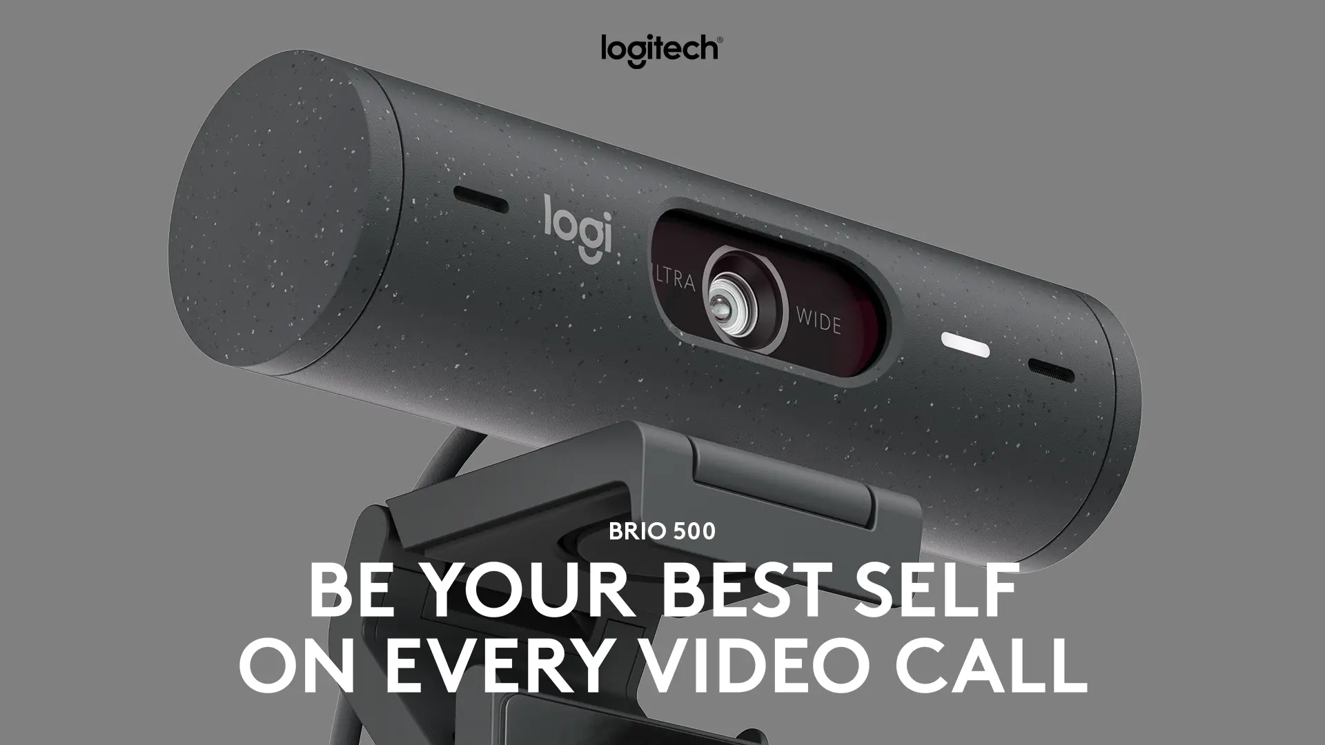 Logitech Brio 500 1080p HDR Webcam with Show Mode - Graphite product details
