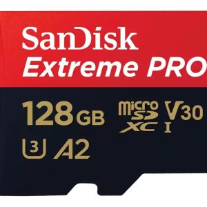 SanDisk Extreme PRO 128GB V30 U3 microSDXC UHS-I Card