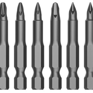 Jakemy OEM JM-04 Anti-slip Long Screwdriver Bits (6 pcs)