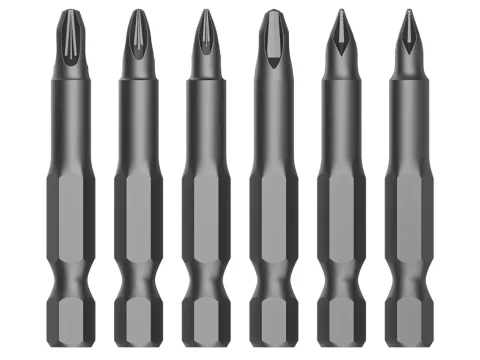 Jakemy OEM JM-04 Anti-slip Long Screwdriver Bits (6 pcs)