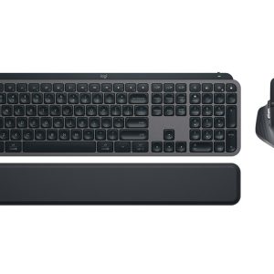 Logitech MX Keys S Keyboard, Mouse and Logi Bolt USB Receiver Combo - Graphite