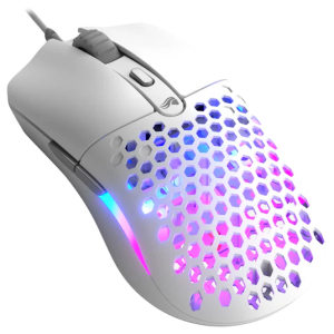 Glorious Model O Eternal RGB Gaming Mouse, White