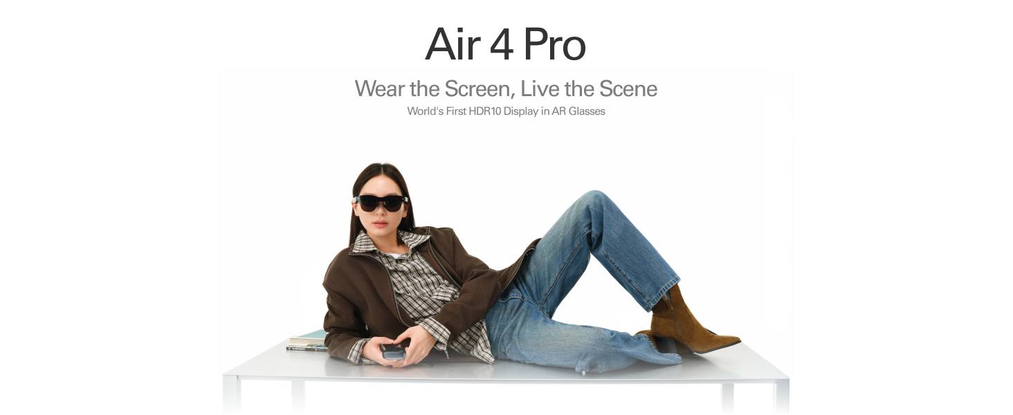 TCL RayNeo Air 4 Pro XR Glasses product details