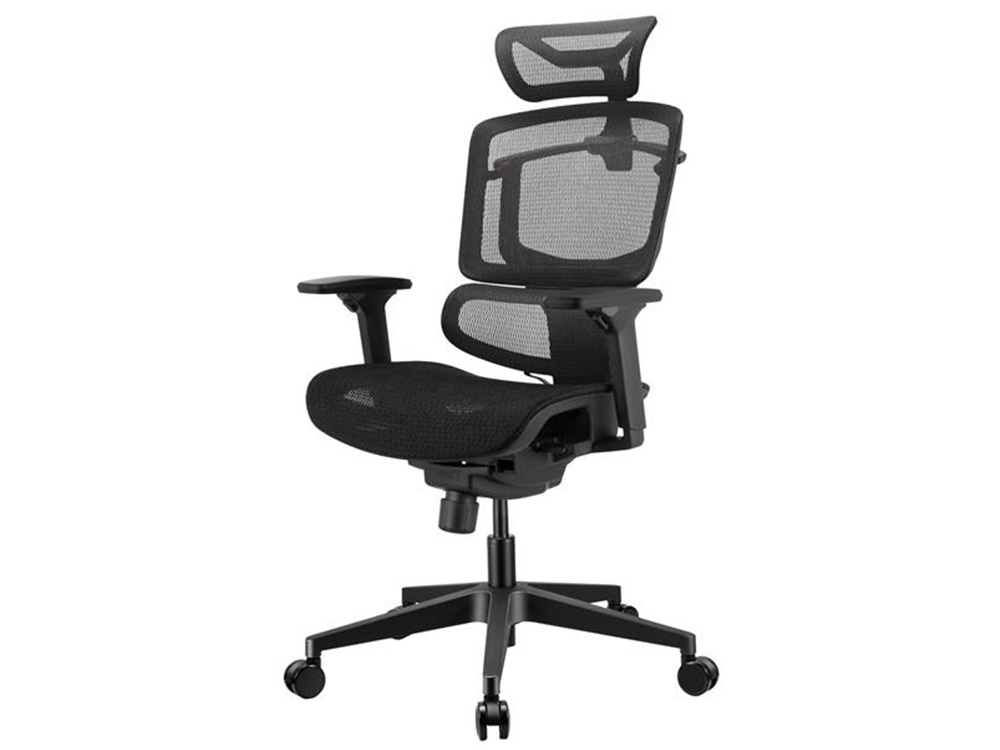 GTChair Open M Mesh Ergonomic Office Chair - Black