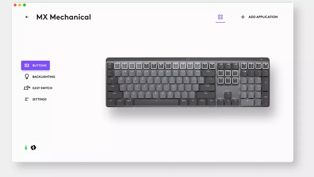 Logitech MX Mechanical Wireless Keyboard - Tactile Quiet product details