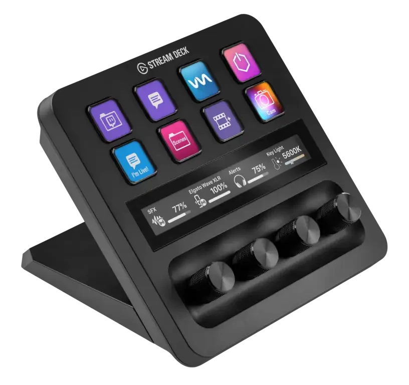Elgato Stream Deck Plus - 8x Customizable LCD Buttons