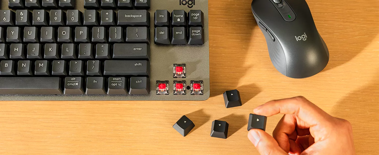 Logitech Signature K855 Wireless Mechanical TKL Keyboard - Graphite product details