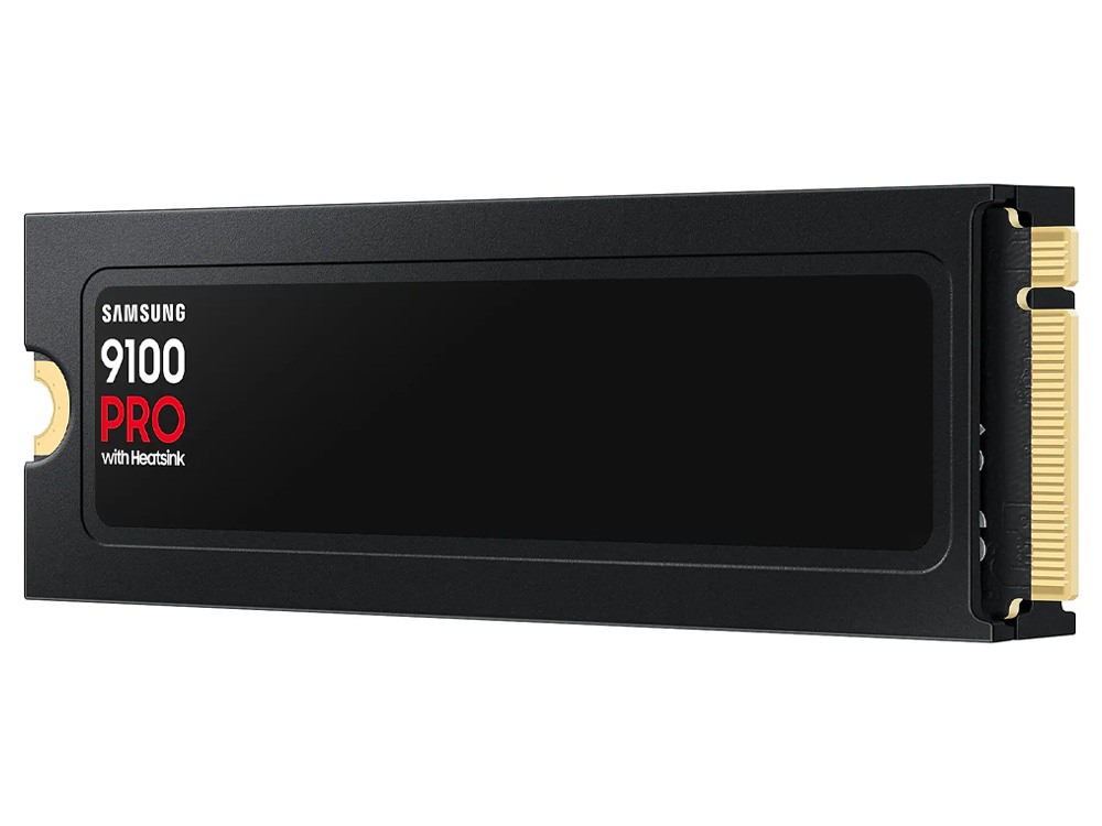 Samsung 9100 PRO 4TB PCIe Gen5 NVMe M.2 SSD with Heatsink