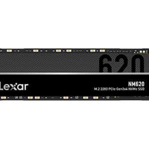 Lexar LNM620 512GB M.2 2280 PCIe Gen3 NVMe SSD
