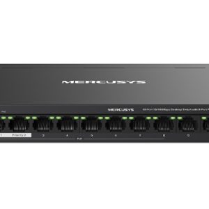 Mercusys MS110P 10-Port 10/100Mbps Desktop Switch