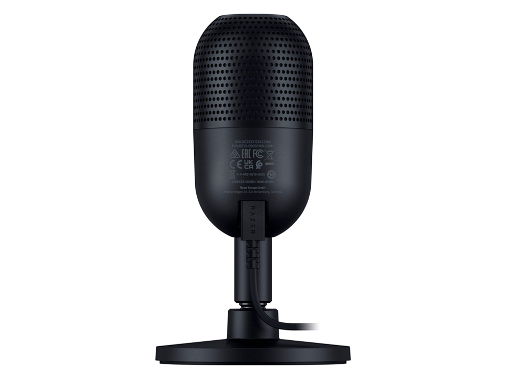 Razer Seiren V3 Mini Ultra-Compact USB Microphone with Tap-to-Mute - Black (FRML Packaging)