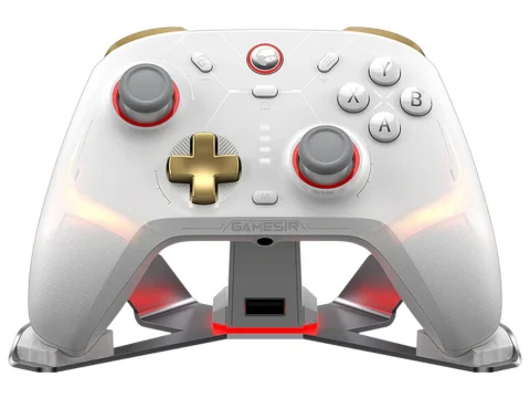 GameSir Cyclone 2 Multiplatform Controller - Phantom White with Charging Station