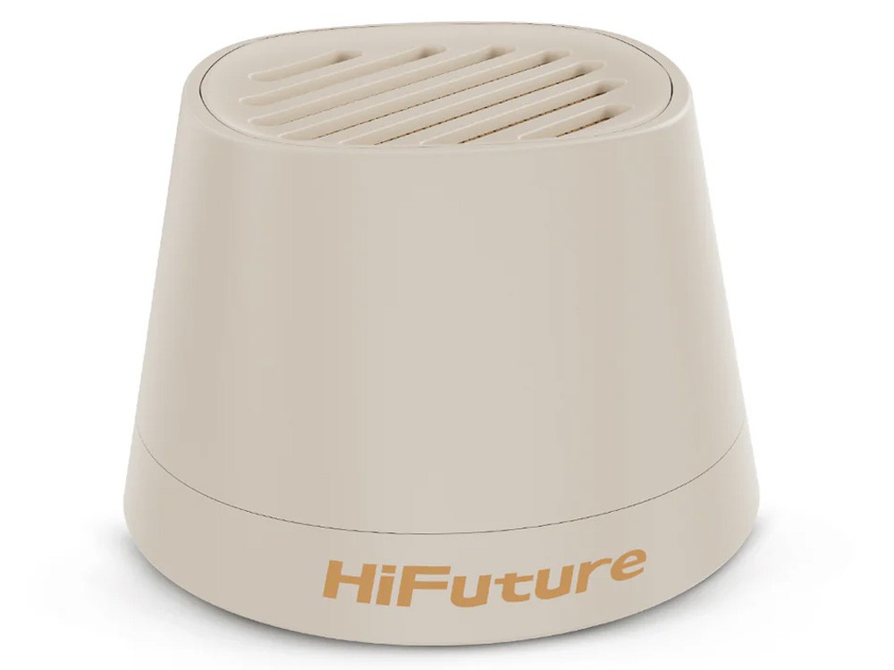 HiFuture Mega S Speaker with wireless charging passthrough - Latte
