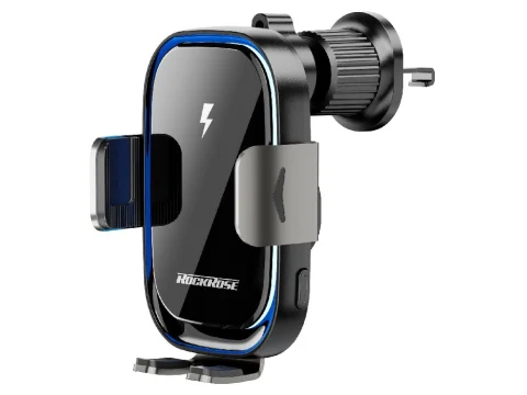 Rockrose Gravity Pro Max 15W Wireless Car Charger with Air Vent Stand For Qi Certified Android Phones